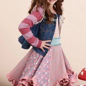 Matilda Jane Once Upon A Time Labyrith Convertible Jacket Vest Girls